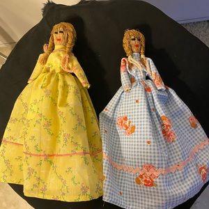 Cherokee Native American Buffalo Grass Dolls